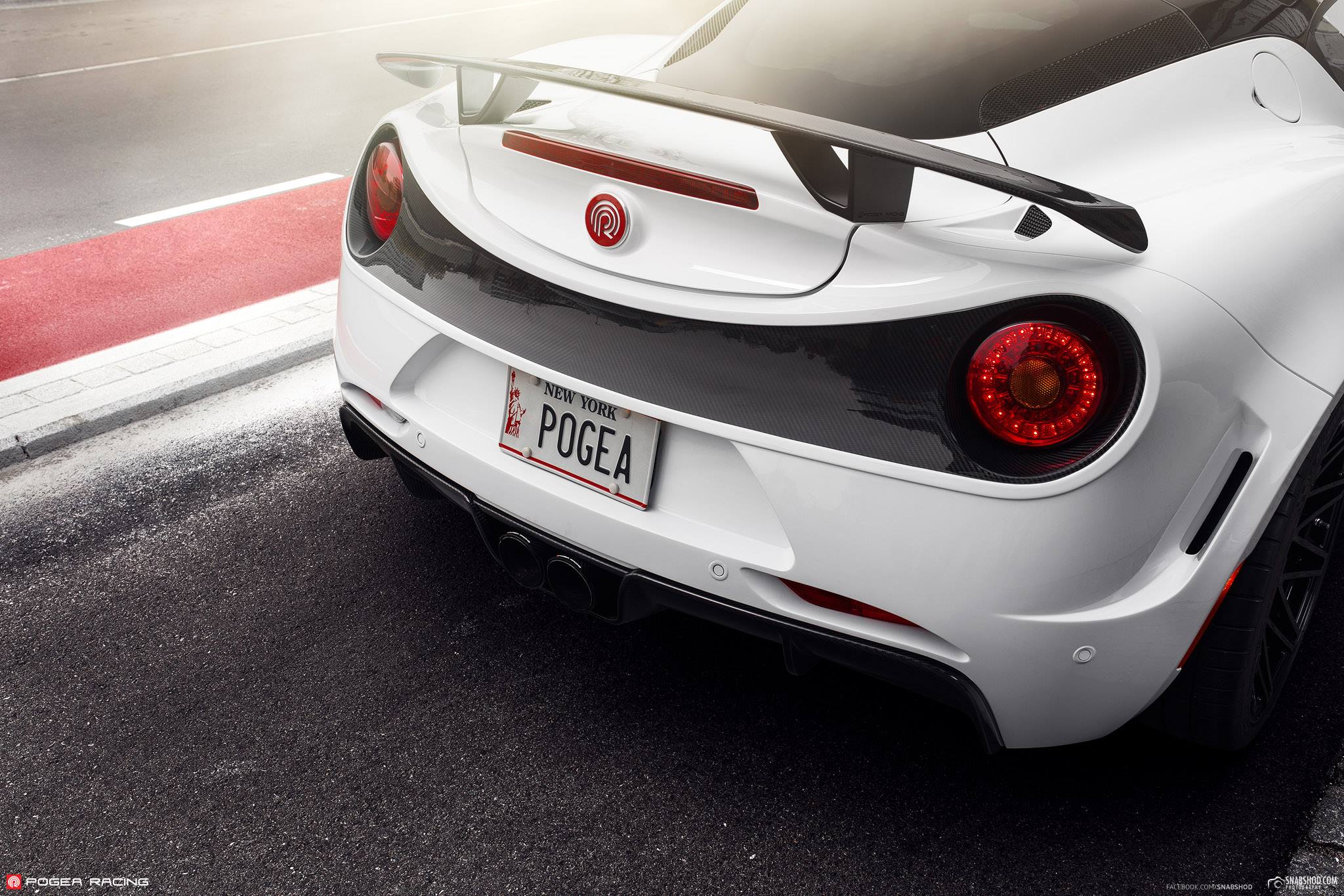 Alfa romeo 4c tuned by pogea racing italian beauty meets the german 