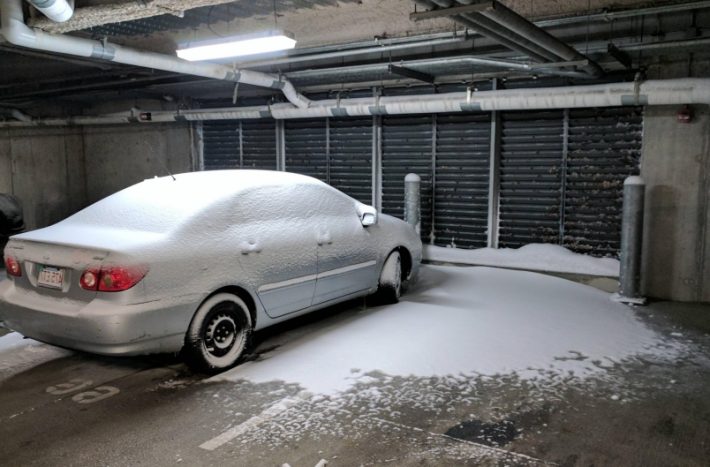Parkování v garáži