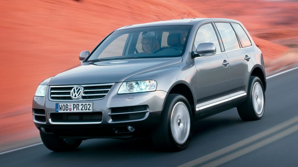 Volkswagen Touareg s motorem V10 TDI vlastněný Michaelem