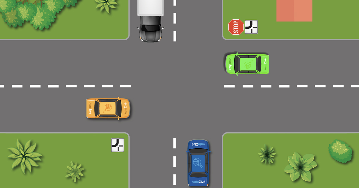 Přednost zprava? Ne, platí přednost zleva. Řidiči se musí přeorientovat: Aktuální dopravní předpis je vytáčí doběla