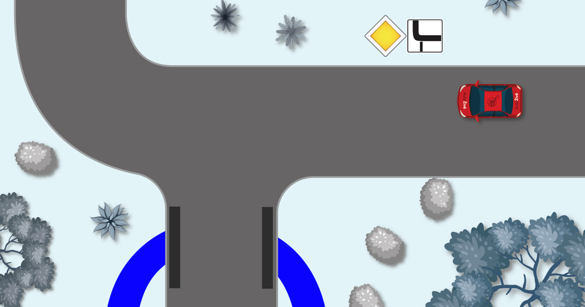 Test z autoškoly, na kterém vyletí každý. Jednoduchou křižovatku s pravou zatáčkou nezvládne 78 % řidičů