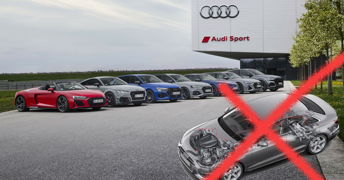 Audi Oznámilo Konec Výroby Zákazníci Pláčou Mají Definitivně Smůlu
