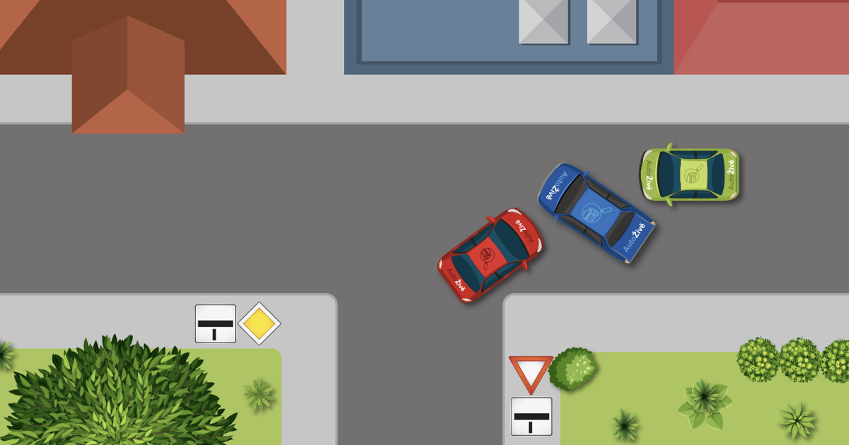 Test řidičského IQ: Kdo je viníkem nehody z obrázku? Záhadu rozluští jen 24 % českých řidičů