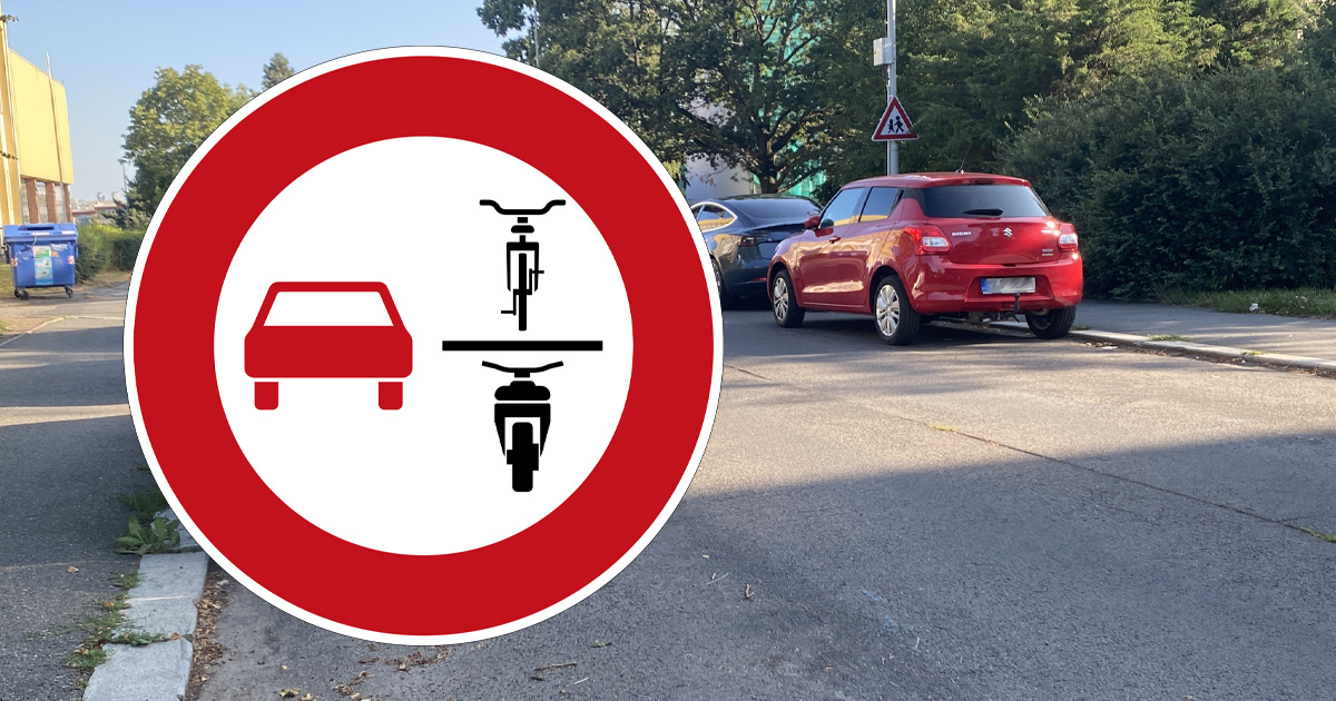 Nová dopravní značka už platí, ale řidiči ji ani neznají. Přitom je stojí 1 800 Kč pokaždé, co vyjedou