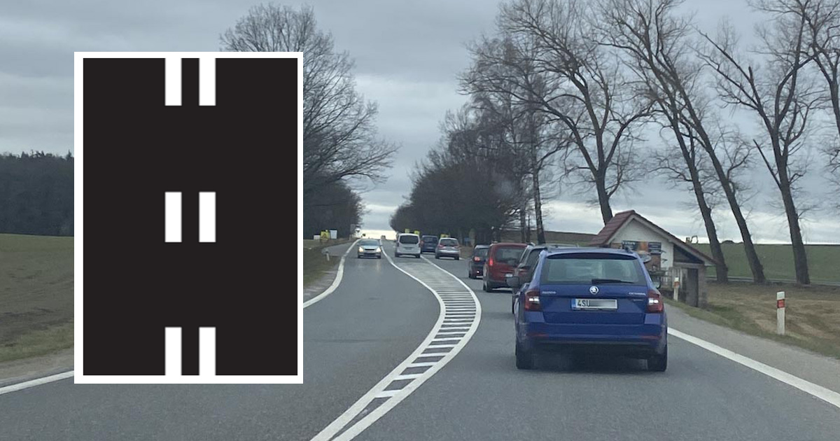 Naprosto výjimečná dopravní značka se objevila v Česku. Neznalost způsobí ve vteřině těžkou dopravní nehodu