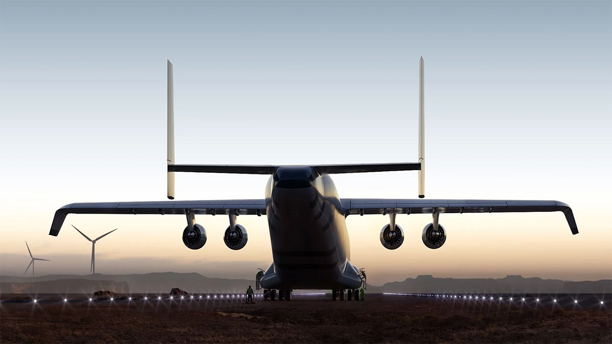 Nové největší letadlo světa je 7krát větší než zničený Antonov An-225. Nebeská velryba má jediný cíl