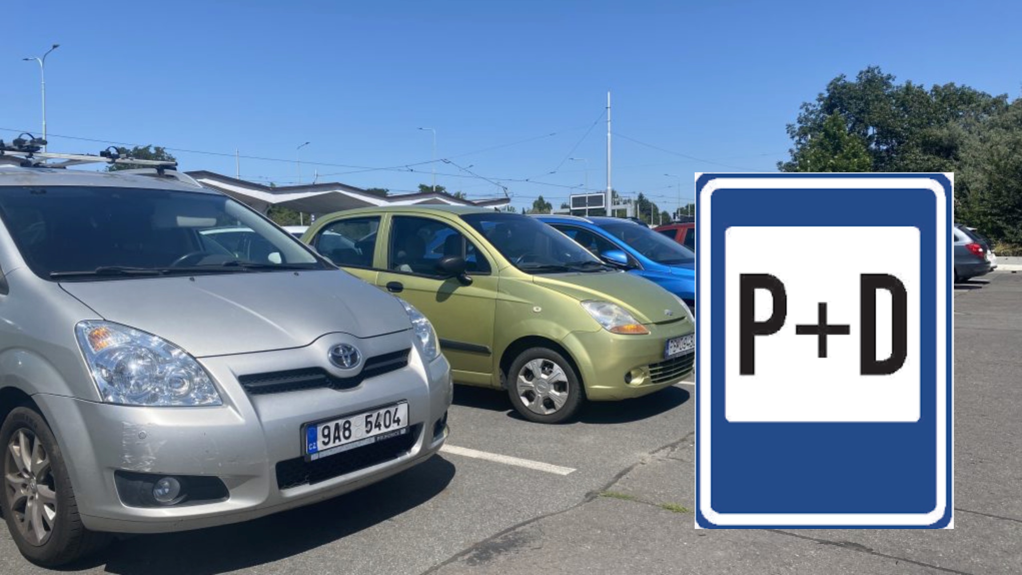 Pokuta až 1 500 Kč za parkování u značky, kterou většina Čechů vidí poprvé. P+D znamená něco úplně jiného než P+R