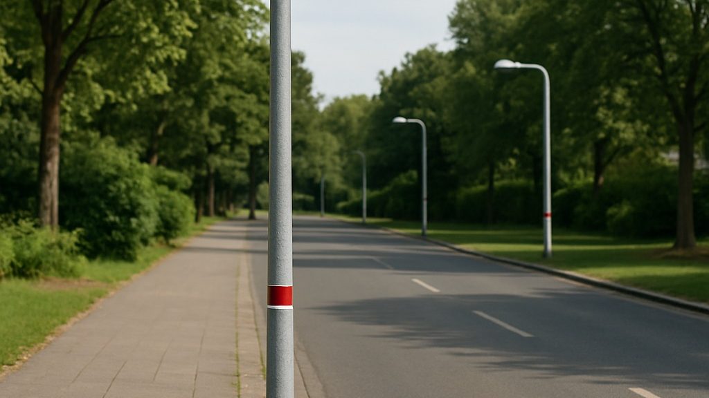 Červeno-bílá páska na lampách je důležitá dopravní značka. Je k nevíře, že 100 % řidičů neví, co znamená