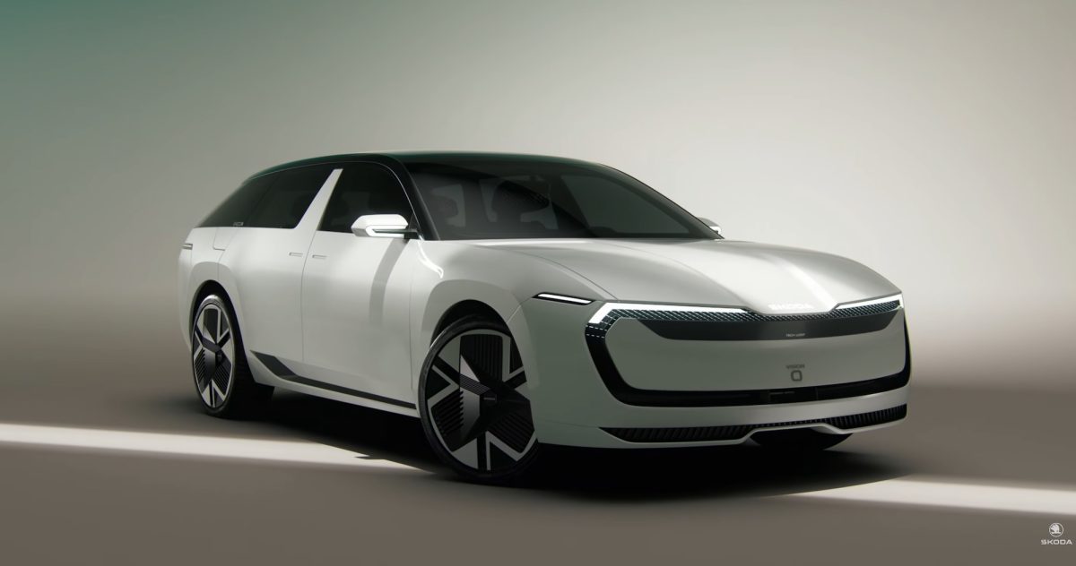 Další Škoda Octavia Combi představena. Kdyby Apple vyráběl auta, vypadal by iCar asi takhle