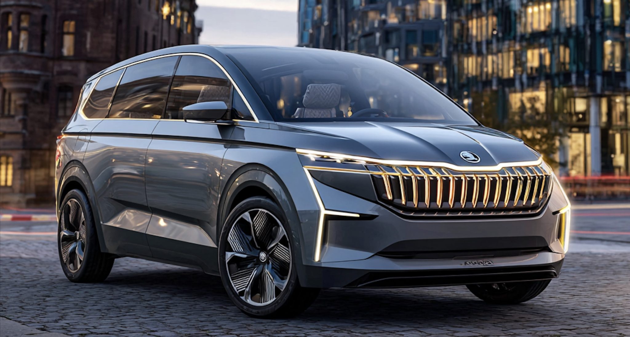 Vzhled nové generace Škoda Roomster může vypadat přesně takhle. Chybí ale jedná zásadní a typická věc