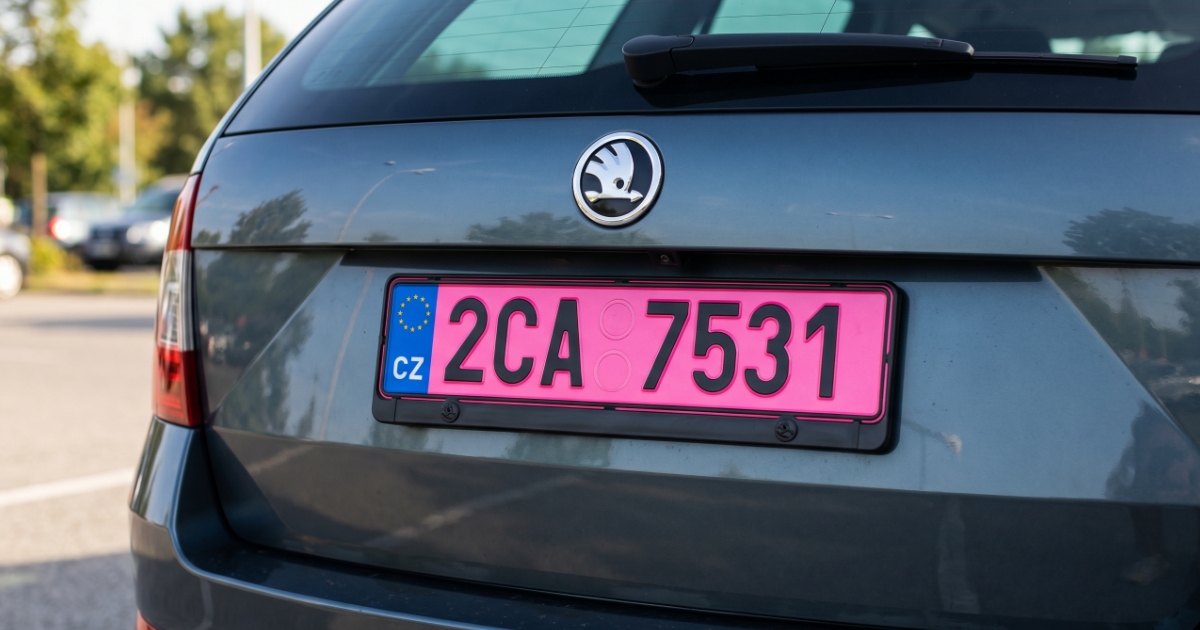 Francie zavedla růžové SPZ a řidiči šílí. Mělo by Česko udělat totéž, nebo je to jen zbytečná „buzerace“?