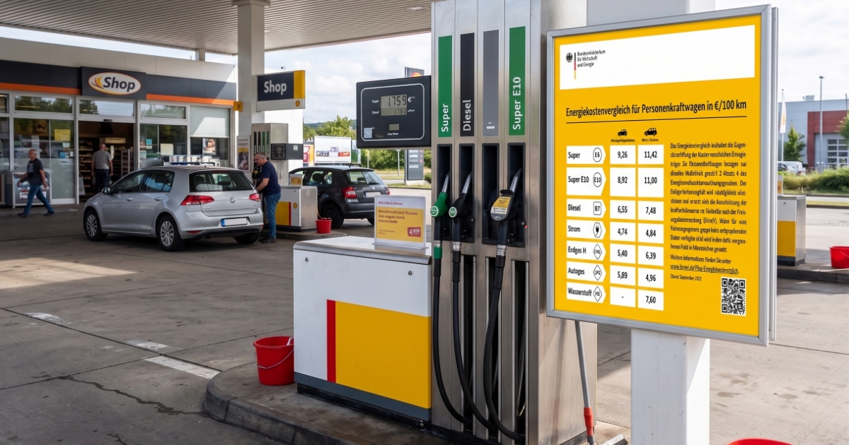 Všimli jste si ho? Na 1 500 benzínkách visí žlutý papír, který by měl každý řidič povinně číst