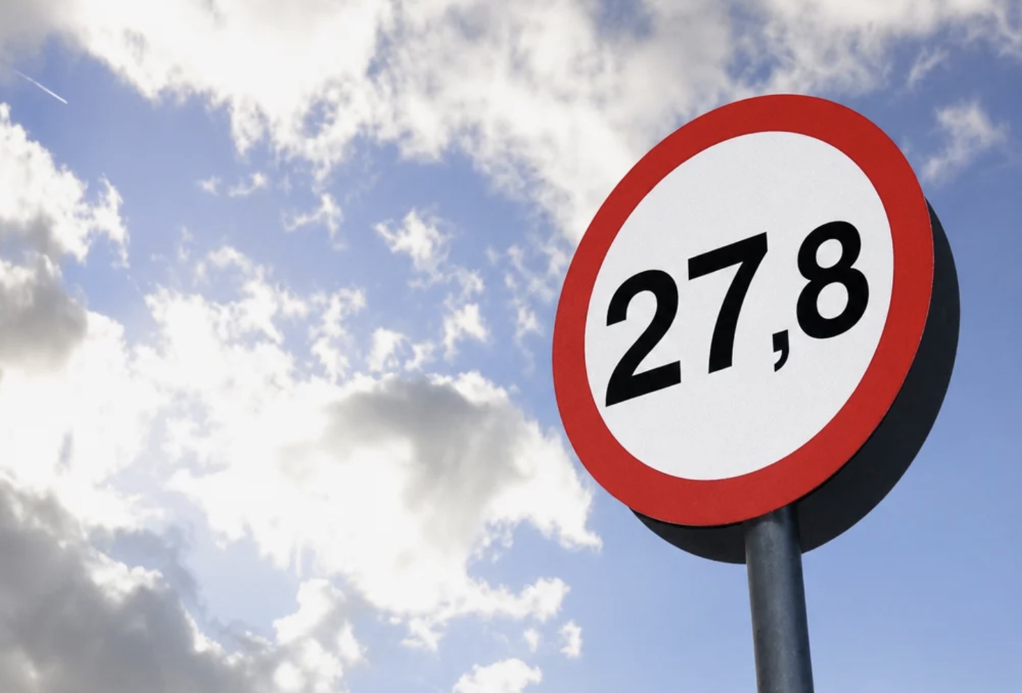 Maximální rychlost 27,8 km/h není vtip. První značka své druhu nahradila klasickou třicítku, efekt na řidiče je okamžitý