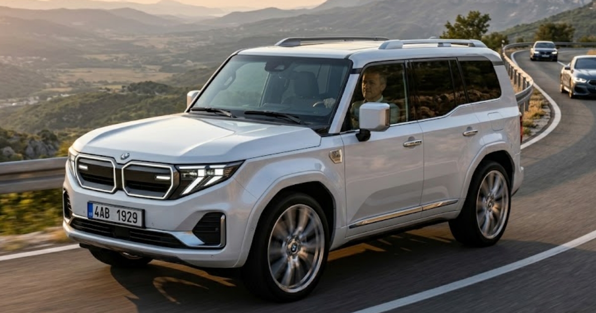 BMW chystá soupeře Mercedesu třídy G. Patent ukázal rám, který jsme přenesli do vizuální podoby celého auta