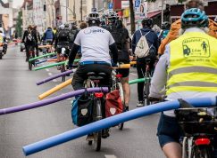 Předjíždění cyklistů