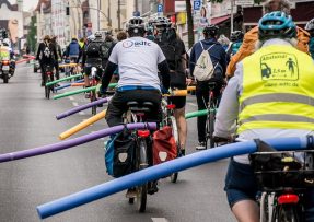 Předjíždění cyklistů