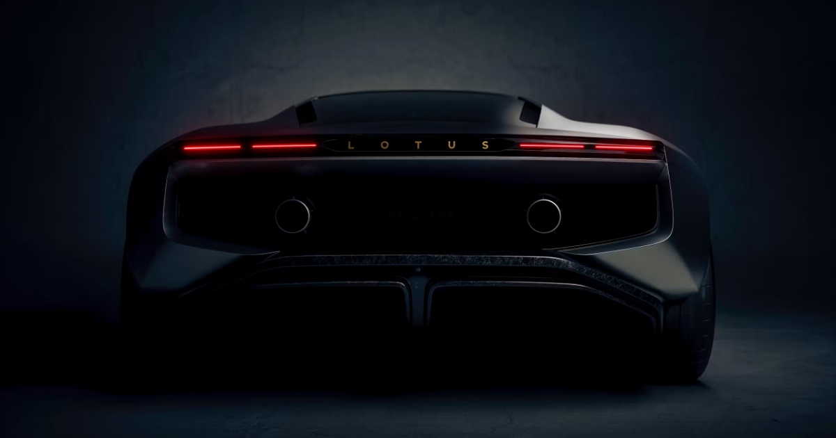 Lotus vyzve Ferrari i Lamborghini: Chystá supersport s víc než 1 000 koňmi a hybridním V8, nejspíš od AMG. Už v roce 2028
