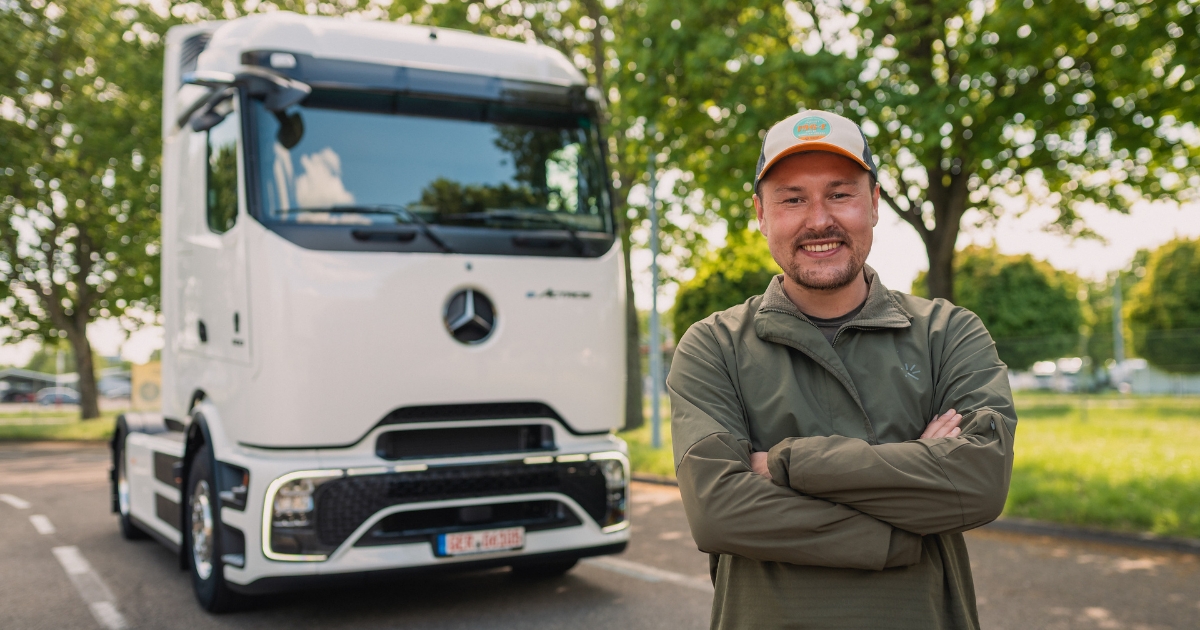 Cesta kolem světa za 80 nabití. Elektrický kamion od Mercedesu má zvládnout 45 000 km přes víc než 35 zemí