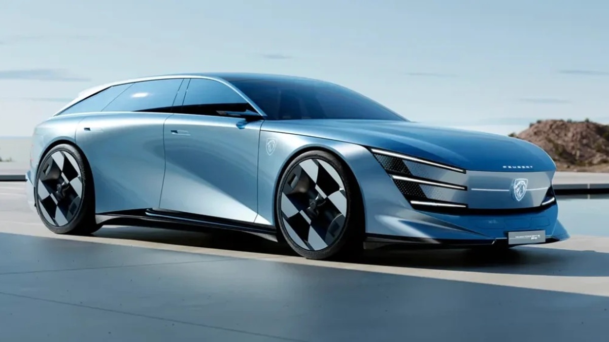 Peugeot vzkřísil nízké sedany. Elektrický Concept 6 z Pekingu má namířeno z Číny i do Evropy