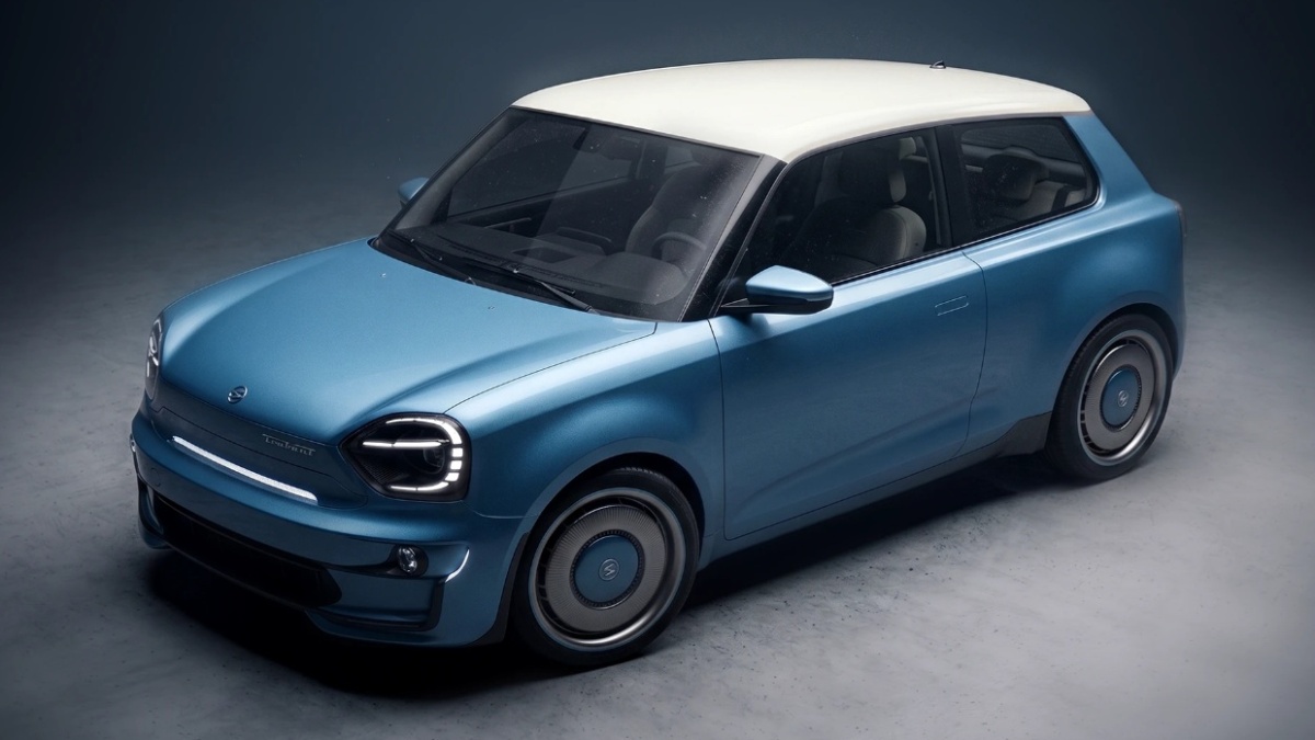 Trabant jako novodobý elektromobil? Designér ho překreslil od nuly. Podle nás vypadá lépe než polovina dnešních aut