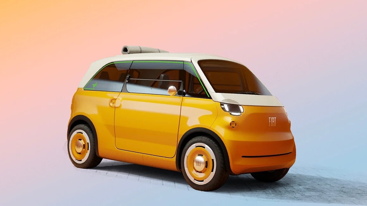 Fiat oživuje legendu z roku 1956: Elektrický Multiplina má stát v přepočtu 375 000 Kč a svézt čtyři lidi. Není to klasické auto