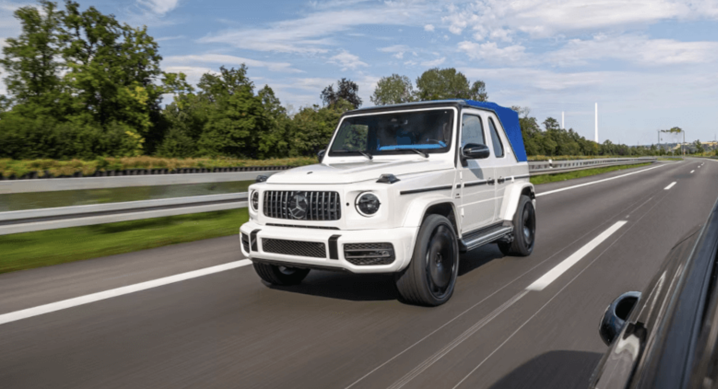 Ronaldo si objednal Mercedes-AMG G63 jako kabriolet. Existuje jediný na světě a stál víc než byt v Praze