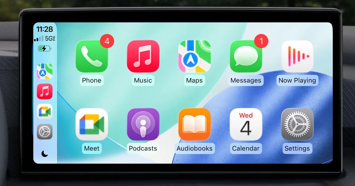Google Meet spustíte nově přímo v Apple CarPlay a Android Auto. Co přesně na displeji auta uvidíte?